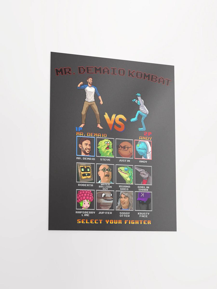 Mr. DeMaio Kombat Poster! product image (7)