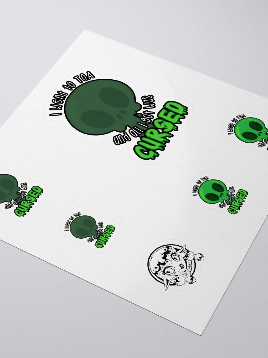 All I Got Was Cursed - Evoker - Sticker Sheet product image (3)