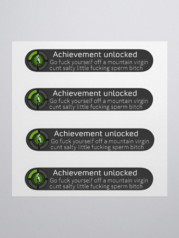 Achievement Unlocked - Salt Sticker Sheet product image (1)