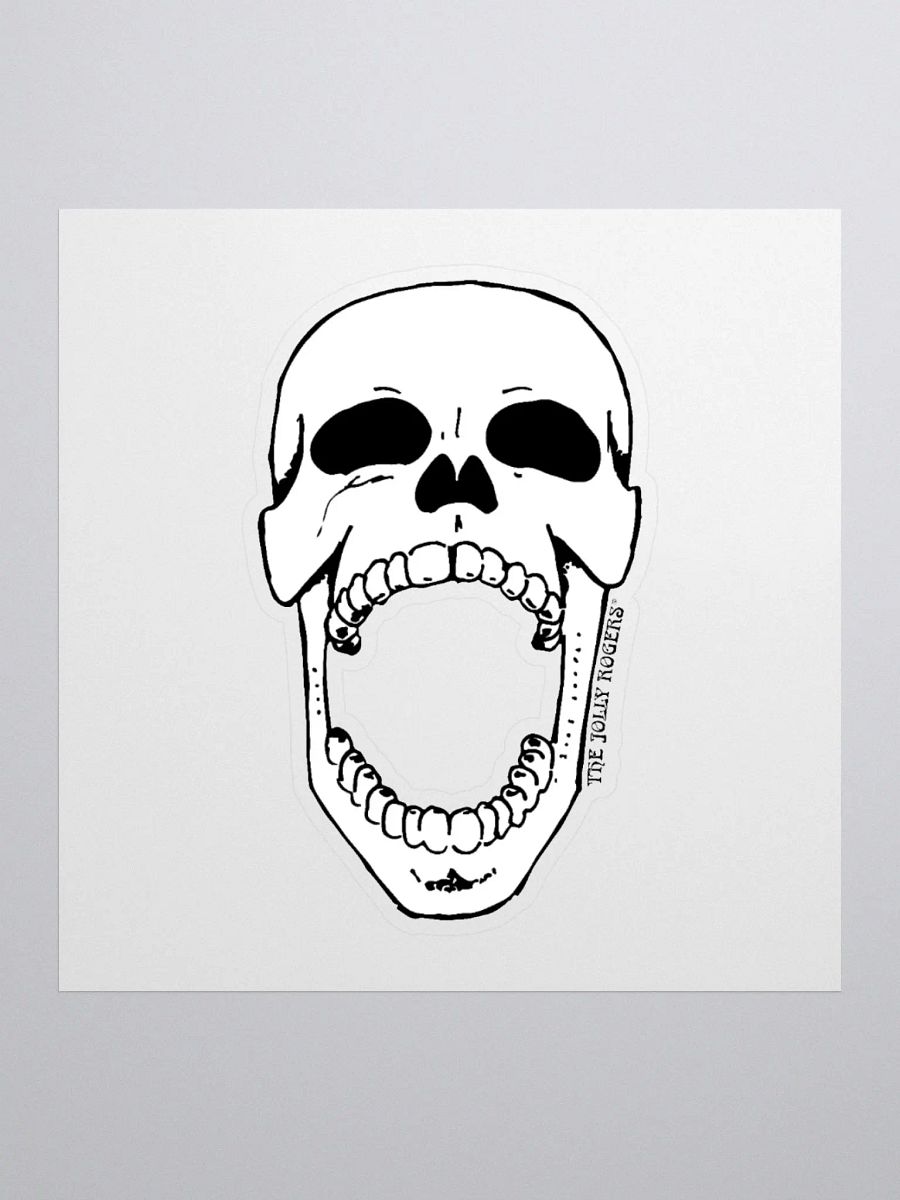 Screaming Skull Sticker product image (3)