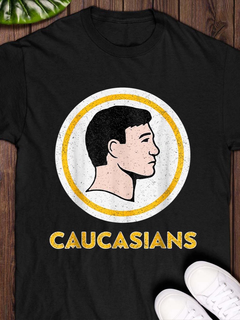 Caucasians Redskins T-shirt product image (1)