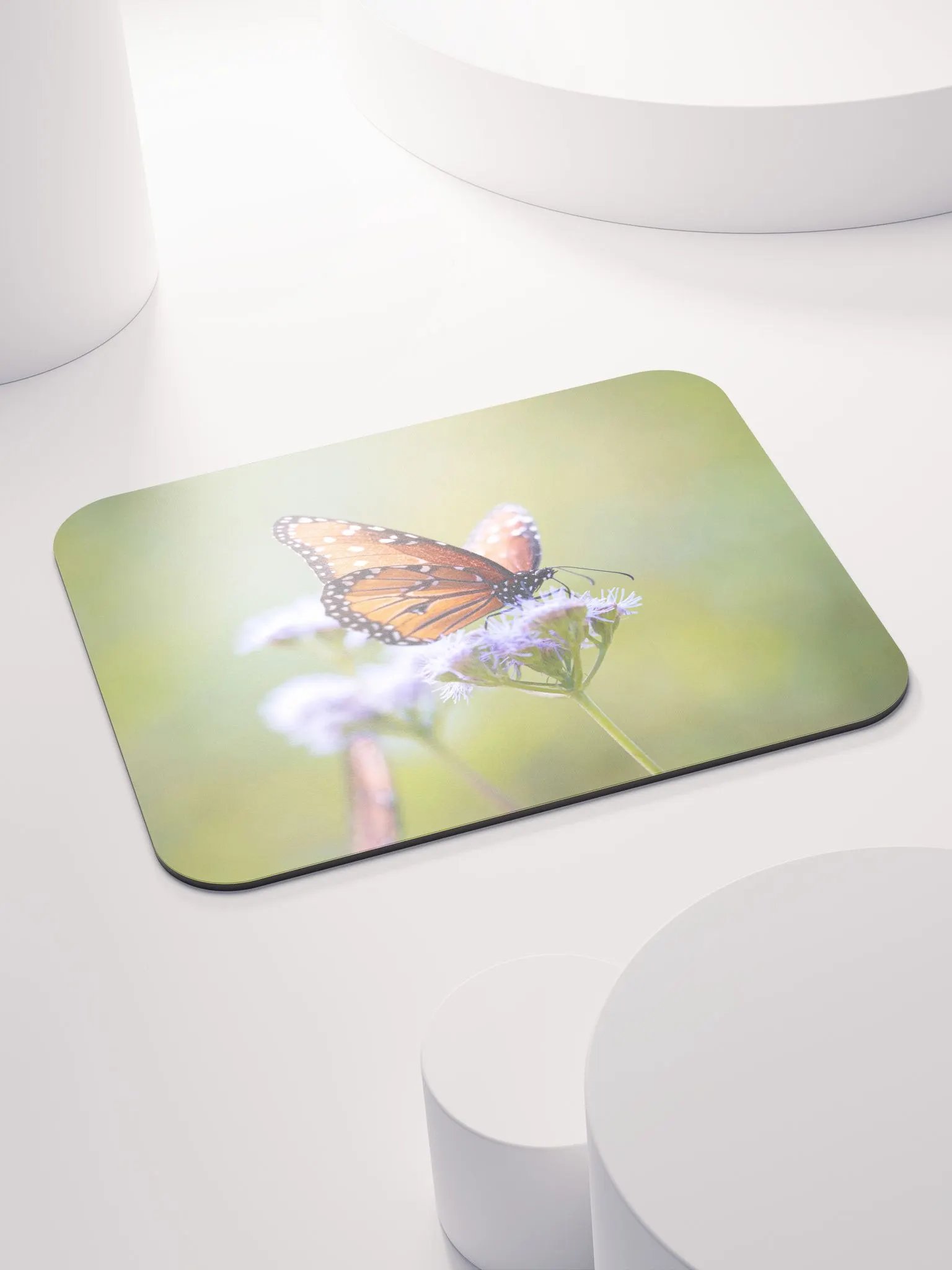 Butterfly In Light Mouse Pad product image (4)