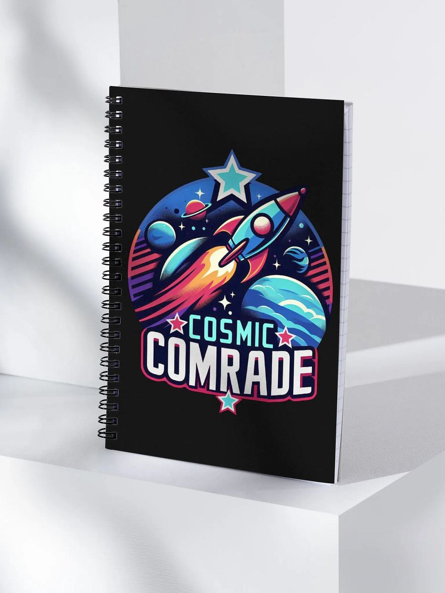 Cosmic Comrade Spiral Notebook product image (4)