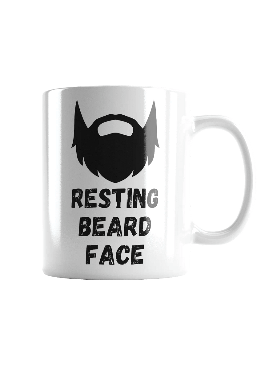 Resting Beard Face Mug product image (2)