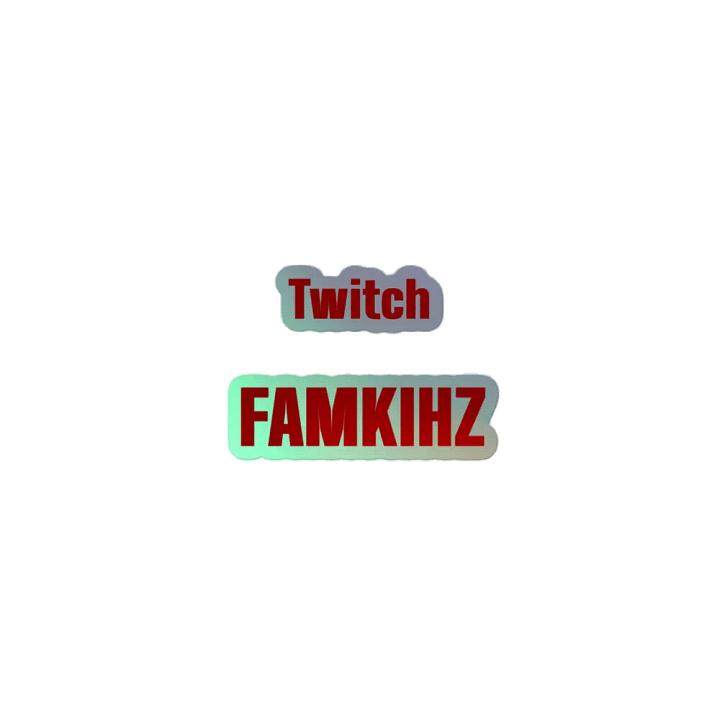 Famkihz Holographic Sticker product image (2)