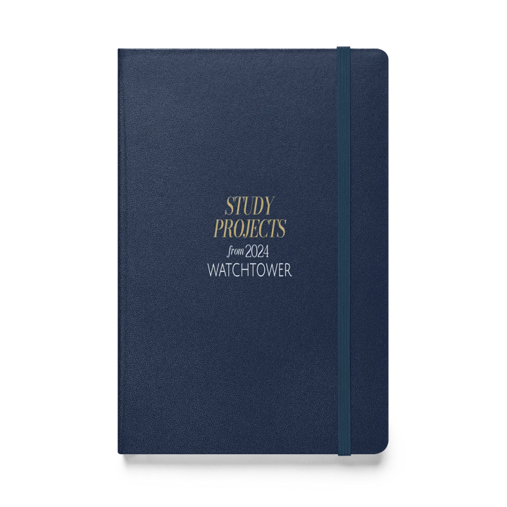 ''Study Projects from 2024 Watchtower®” Bound Notebook product image (1)