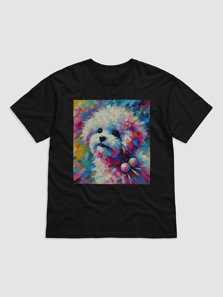 Bichon Frise: Colorful Whimsy in Brushstrokes