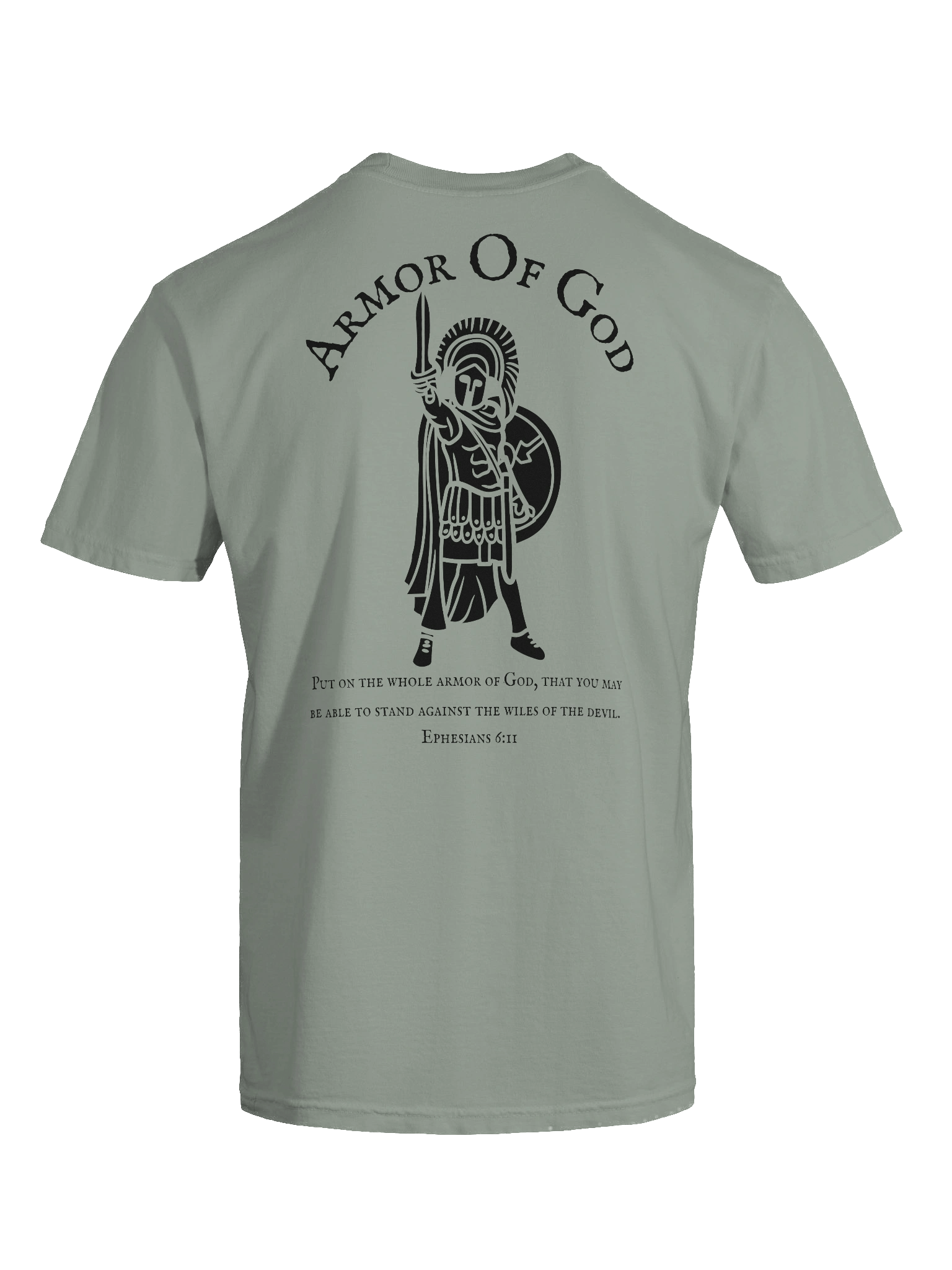 Full Armor of God – Spiritual Warfare Christian Tee product image (69)