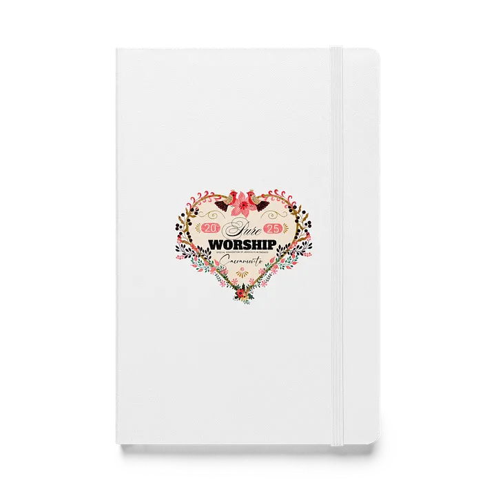 2025 "Pure Worship" Sacramento Special Convention Floral Heart Bound Notebook product image (2)