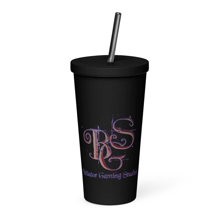 Insulated Tumbler with a Straw product image (1)