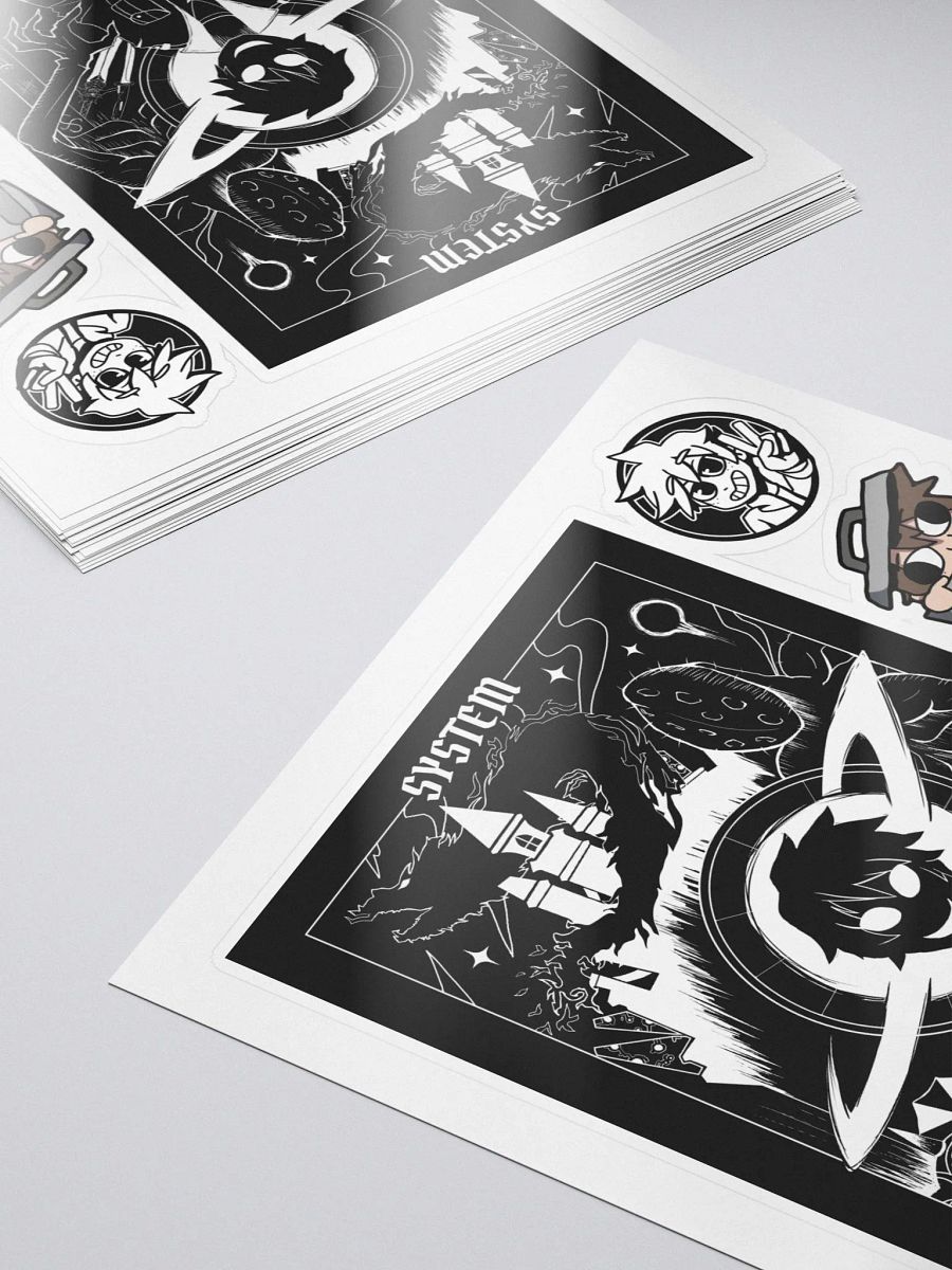 VILLAIN SERIES - LARGE TAROT STICKERS product image (5)