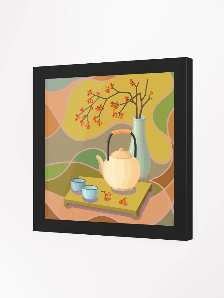 Earthy Elegance Framed Poster - Coffee Shop No. 9 product image (18)