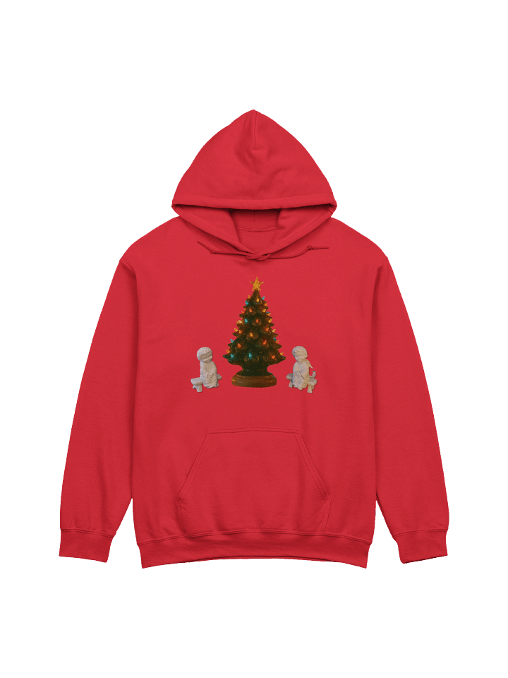 Ugly Sweater Hoodie: Chilling Angels (Ceramic Edition) product image (9)