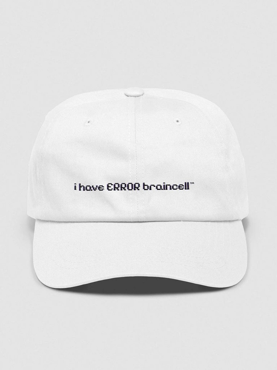 error braincell cap - white product image (1)