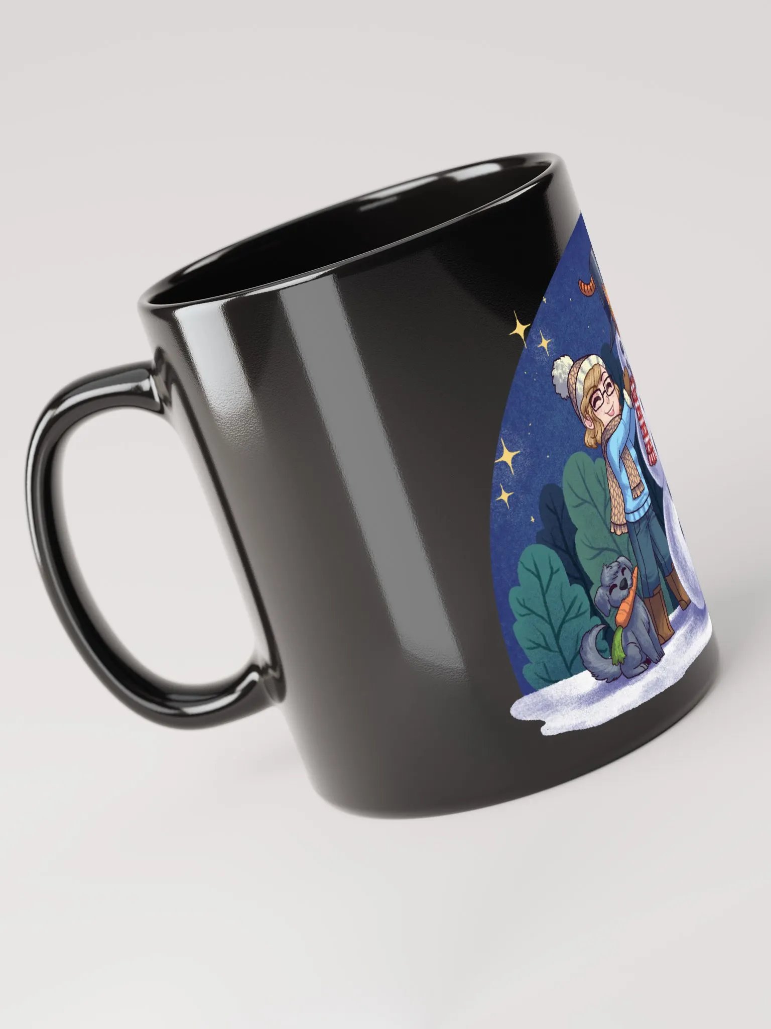 Winter Time Mug (Black/Black) ⭐[Limited Edition] product image (4)