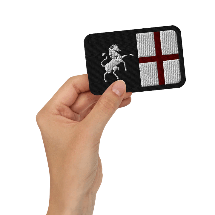 St. David the Builder's Embroidered Flag Patch product image (2)