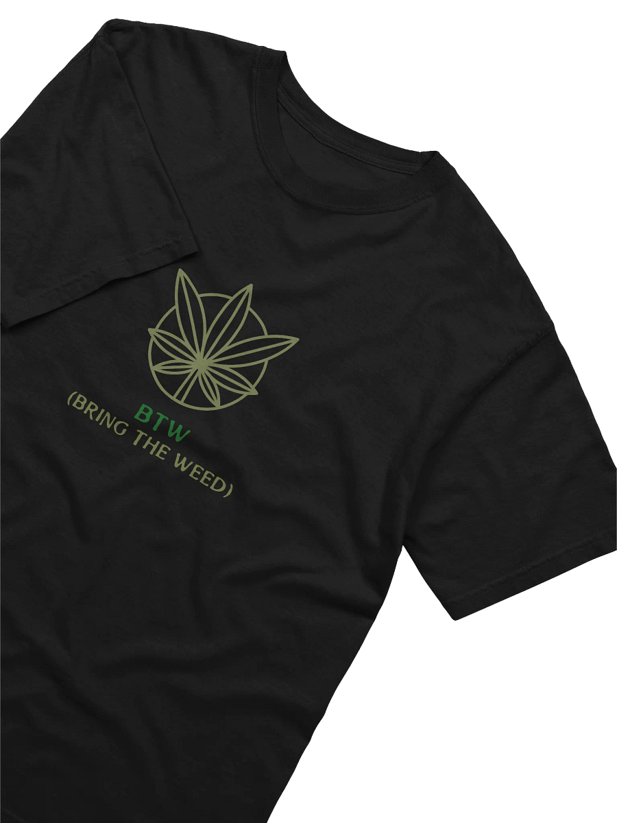 BTW Bring the Weed Circle T-Shirt product image (8)