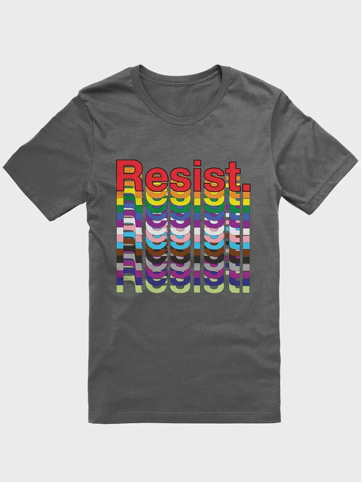 Resist - Rainbow Bella+Canvas Supersoft T-Shirt product image (7)