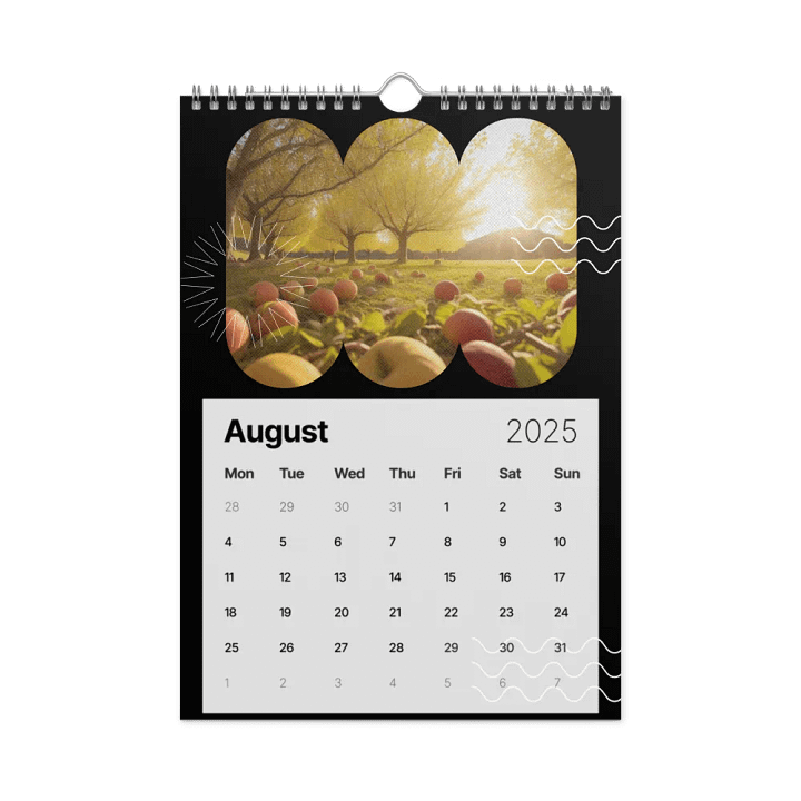 SEASONAL NATURE WALL CALENDAR 2025 product image (2)