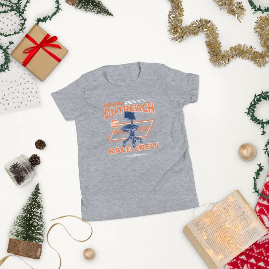 Youth GO Race Crew Tee product image (5)