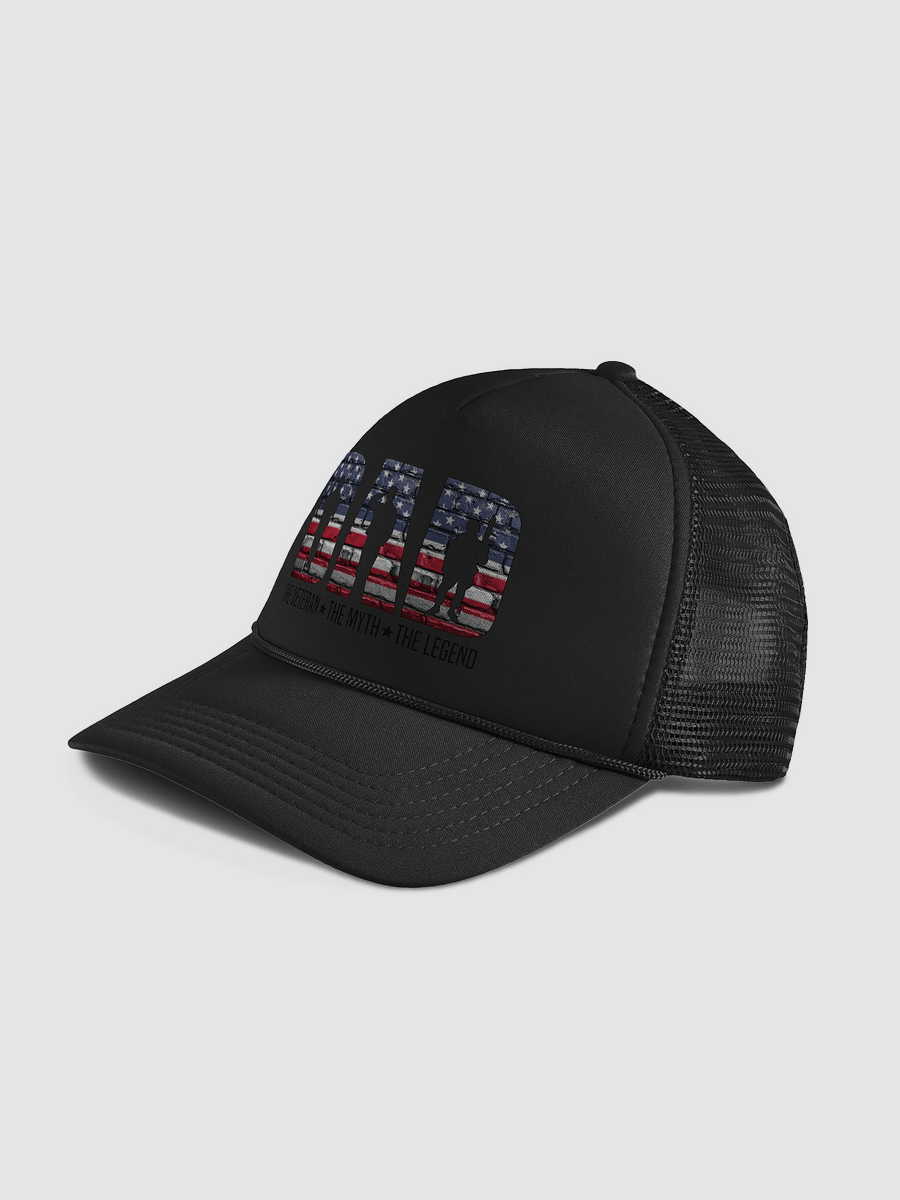 Patriotic Veteran Trucker Hat product image (8)