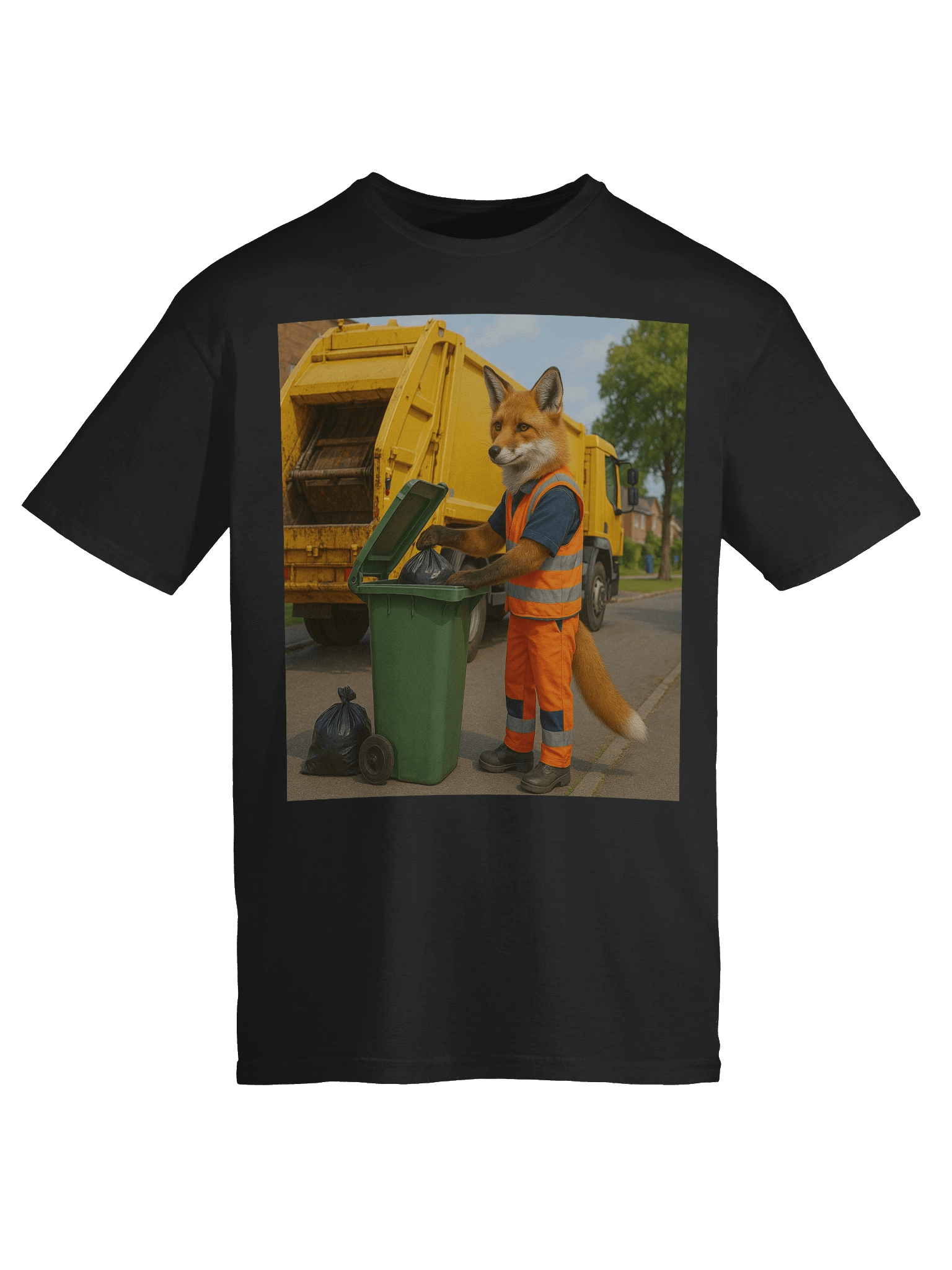 Fox Refuse Worker Unisex T-Shirt product image (73)