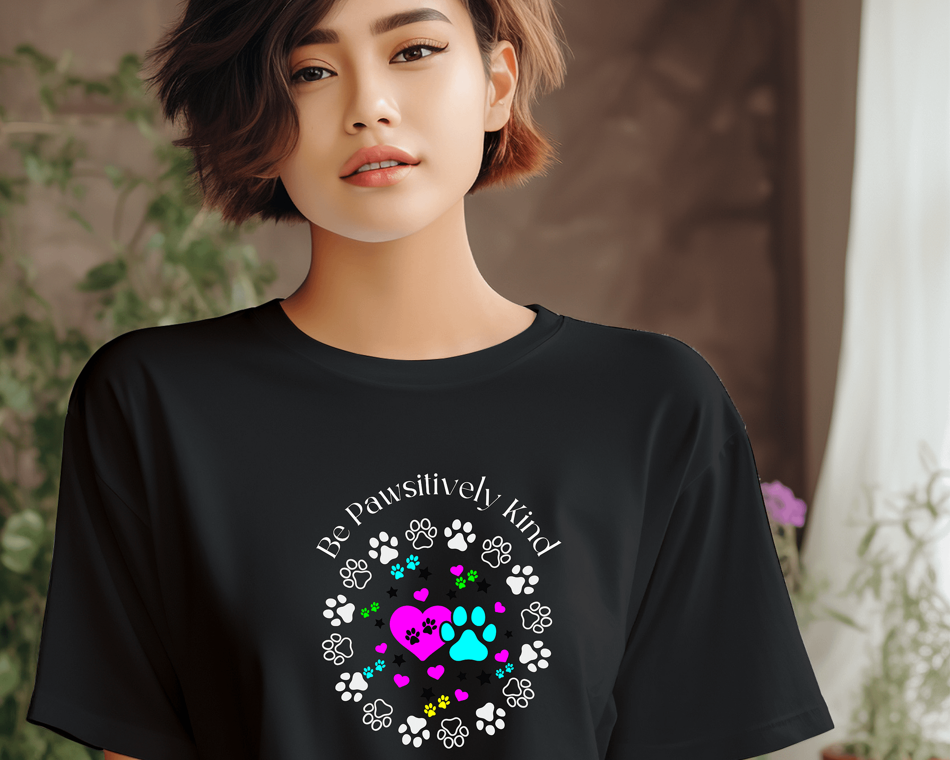 Dog-Themed Shirts, Be Pawsitively Kind product image (1)