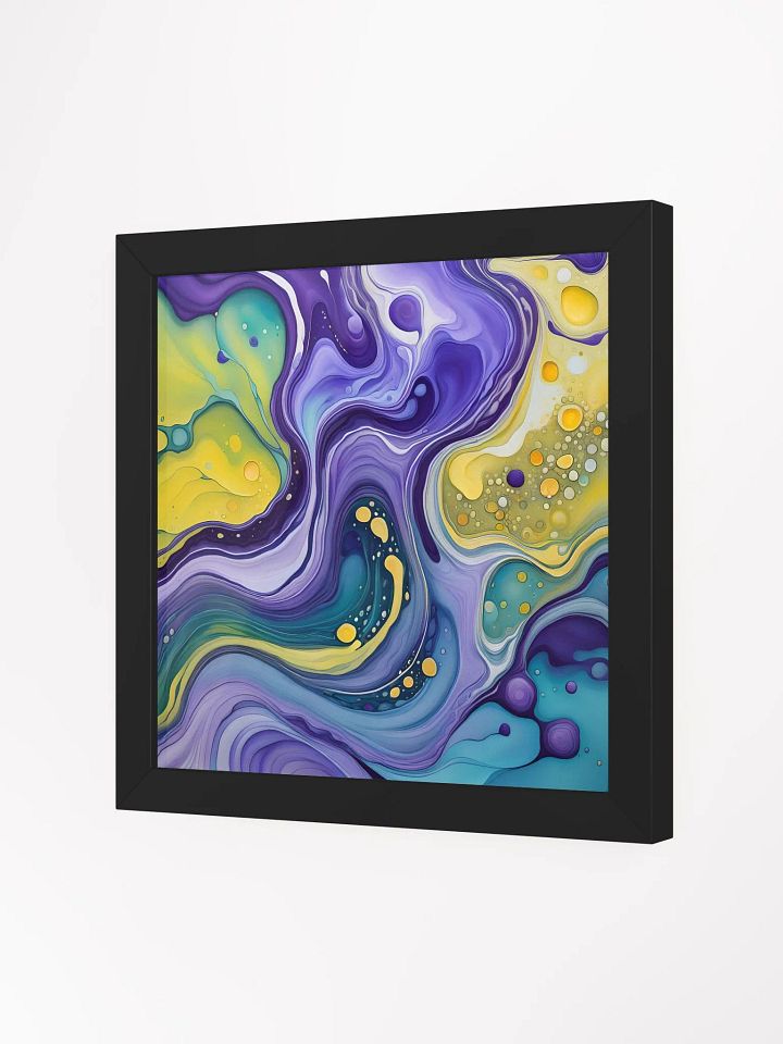 Cosmic Harmony Fluid Art Print product image (6)