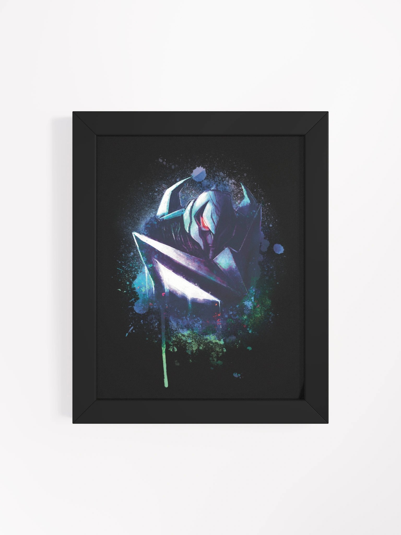 Graphic Spray Framed Poster - Hero (Black) product image (4)