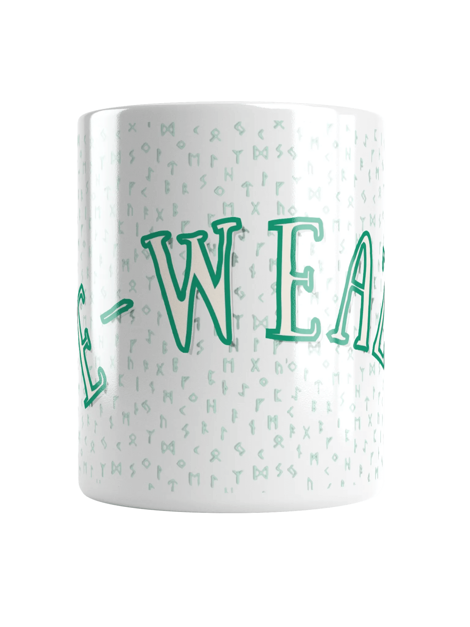 E-Weazy White Mug Runes product image (5)