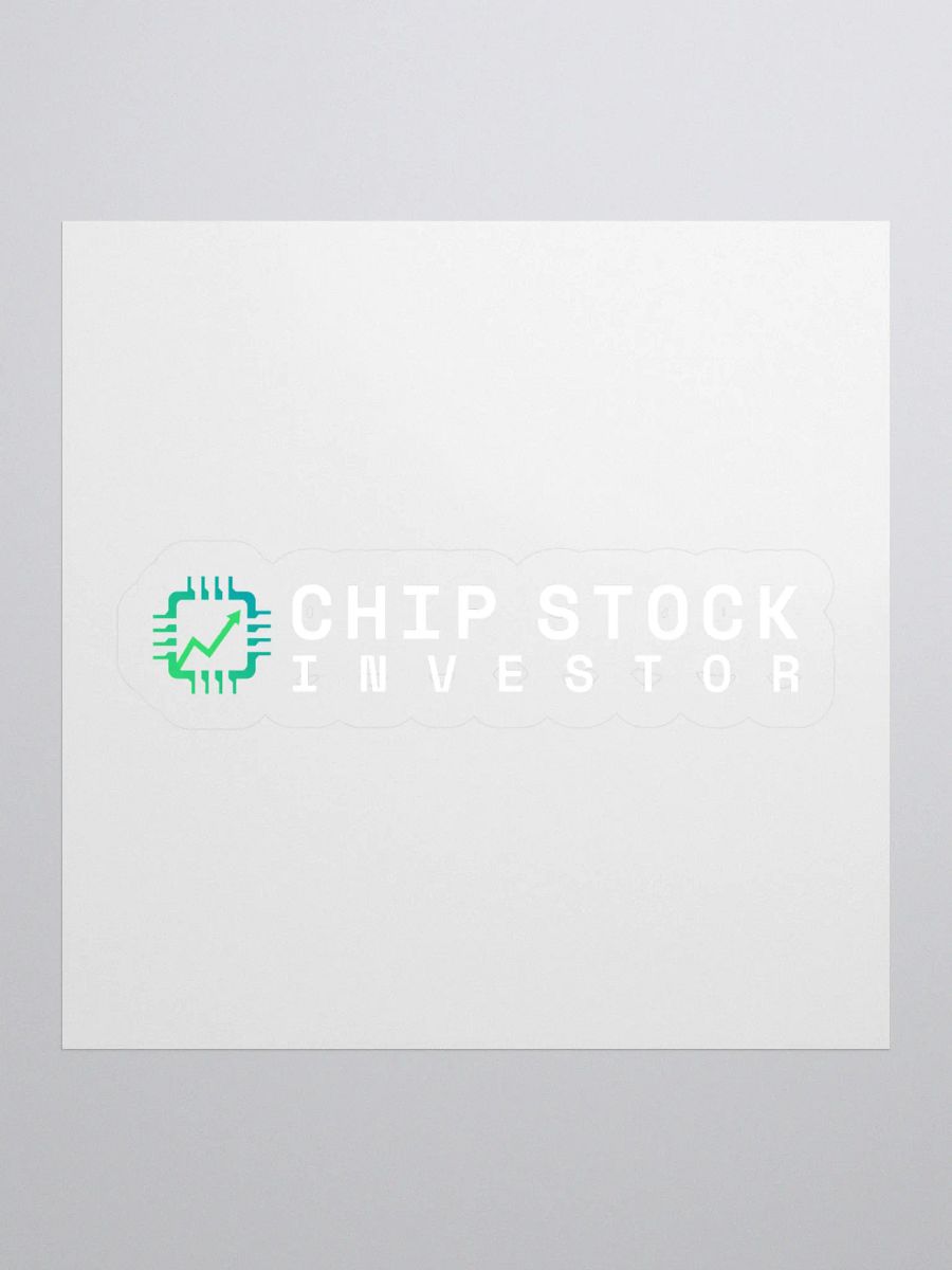 Chip Stock Investor Kiss Cut Stickers product image (2)