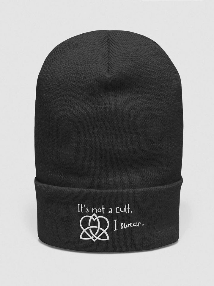 It's not a cult I swear beanie product image (5)
