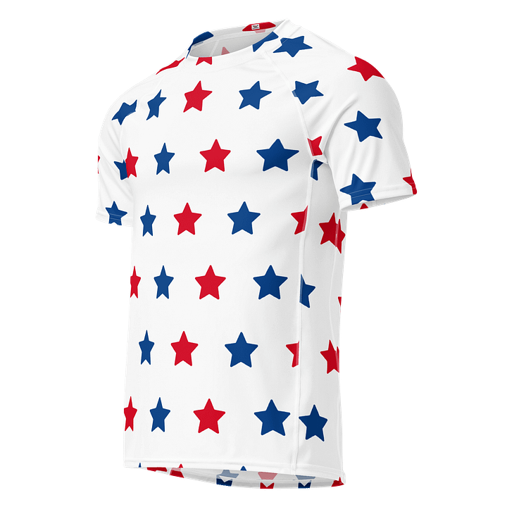 Stellar Grid Men's Recycled Rash Guard product image (1)