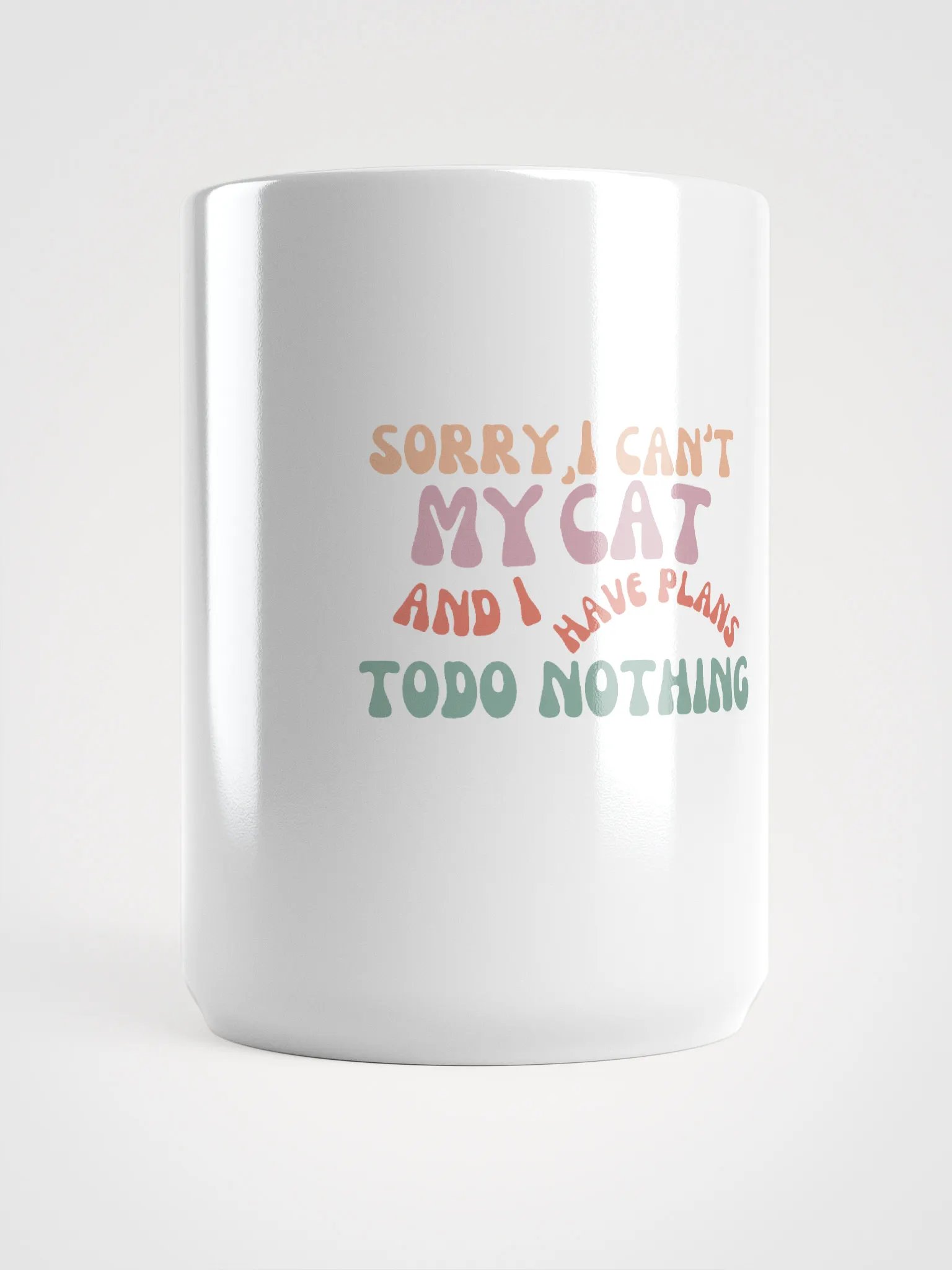 Colorful Cat Quote Mug product image (1)