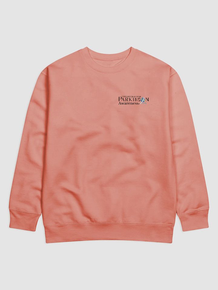 I Wear Gray For Parkinson`s Awareness, Heritage Sweatshirt - Pocket product image (1)