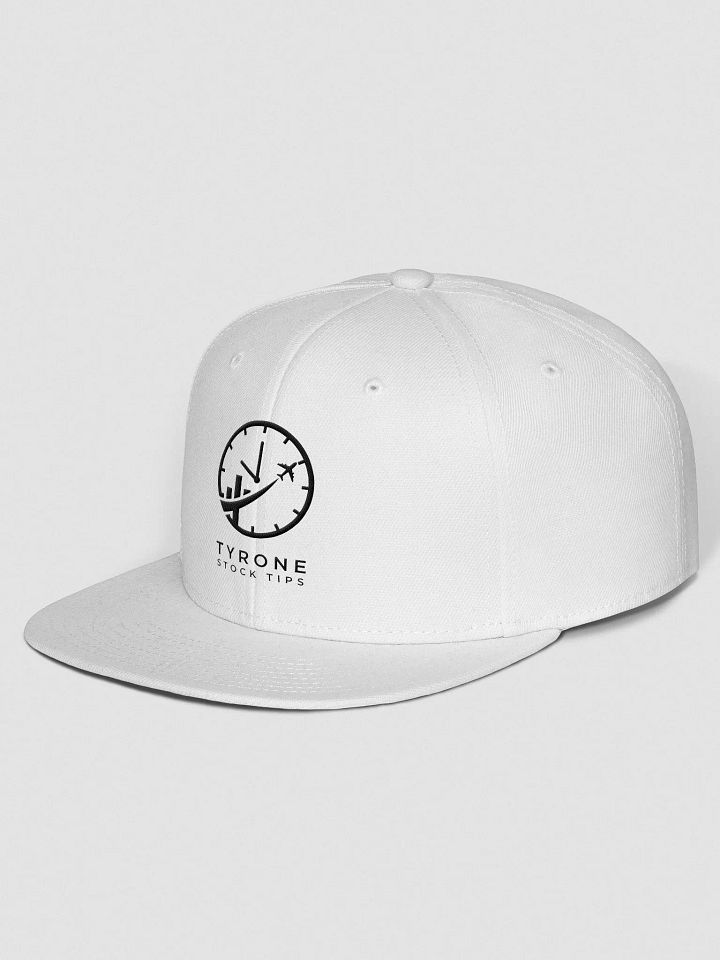 Time Traveler Black Logo Wool Snapback product image (6)