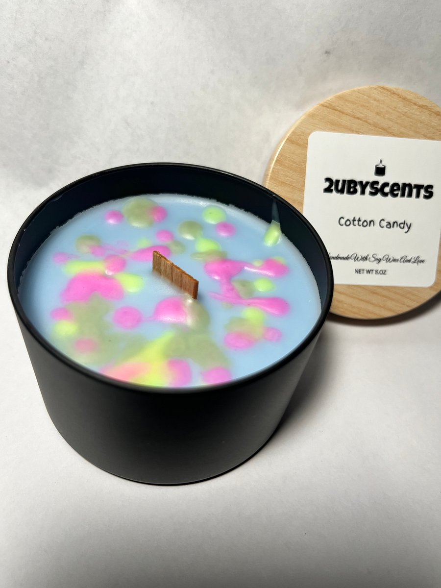 Cotton Candy Scented 8. oz Candles product image (5)