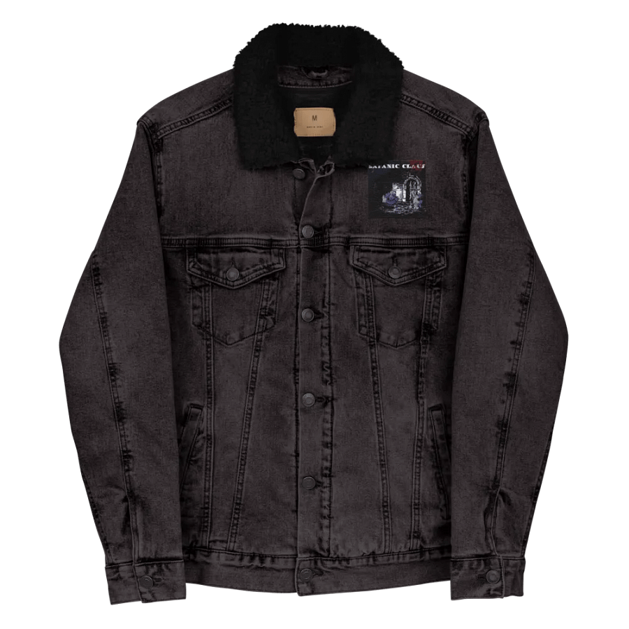 Satanic Claus Mystery Denim Jacket product image (12)