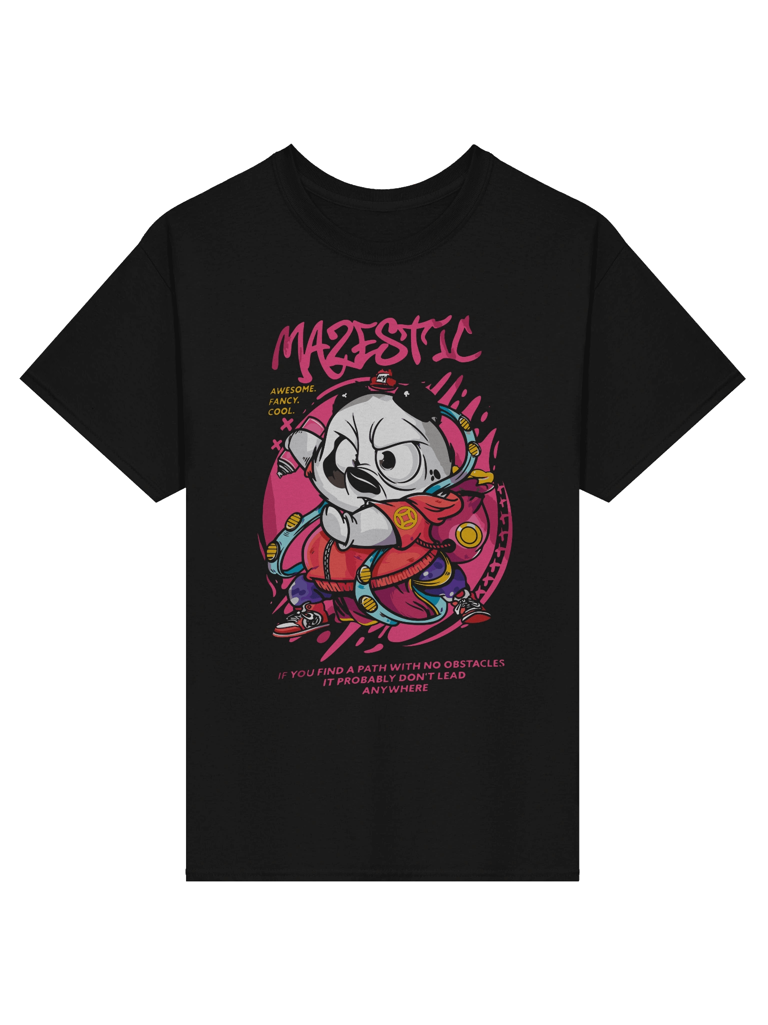 Dynamic Panda Streetwear Tee product image (1)