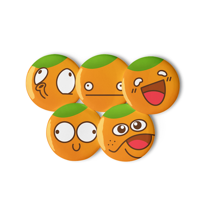 Orange assorted faces VOL 3 product image (3)