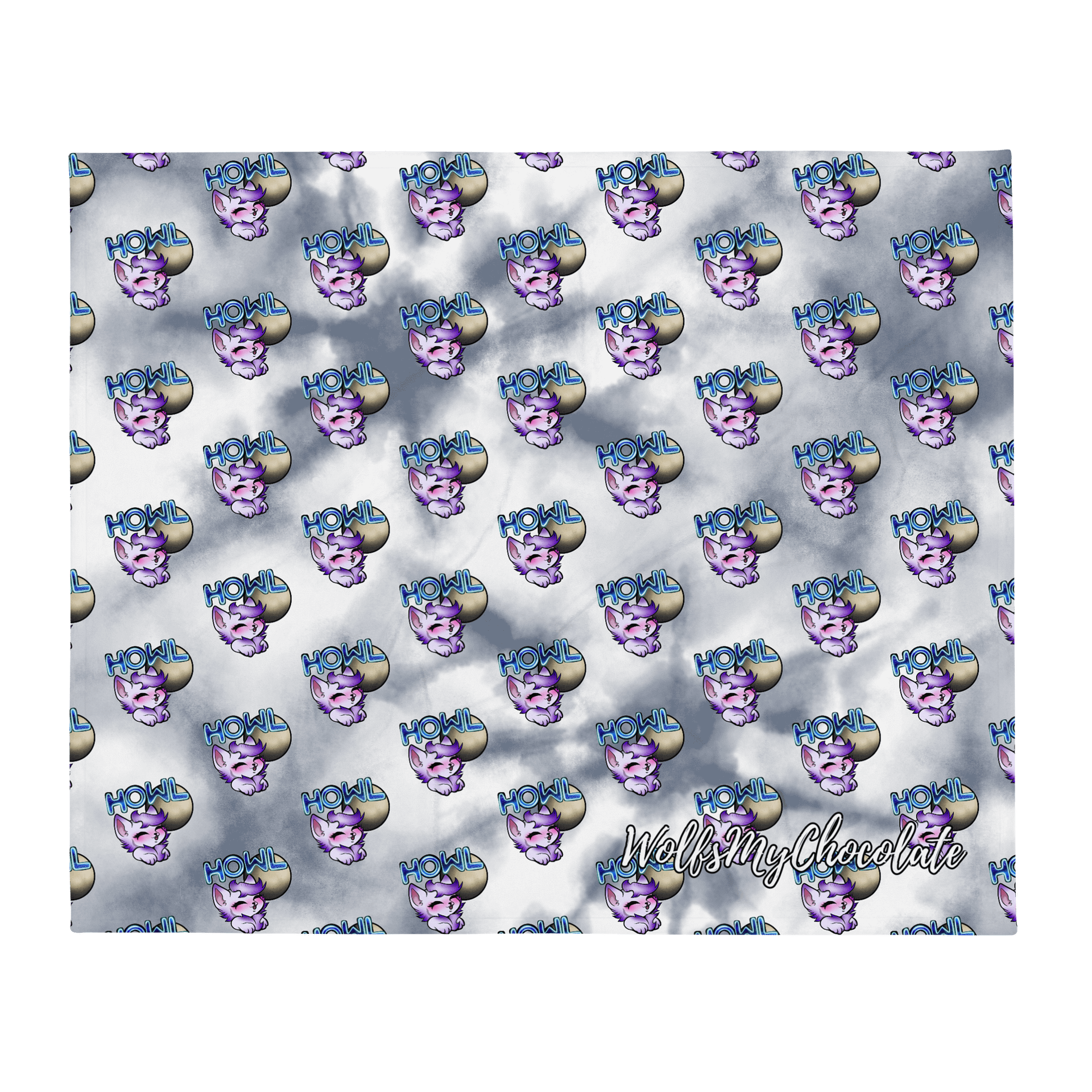 Howling Madness Throw Blanket product image (1)