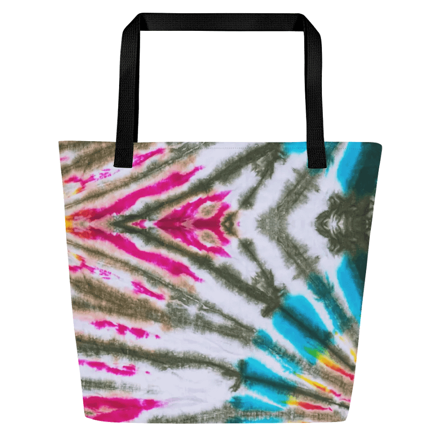 Cosmic Burst Spiral All-Over Tote Bag product image (7)