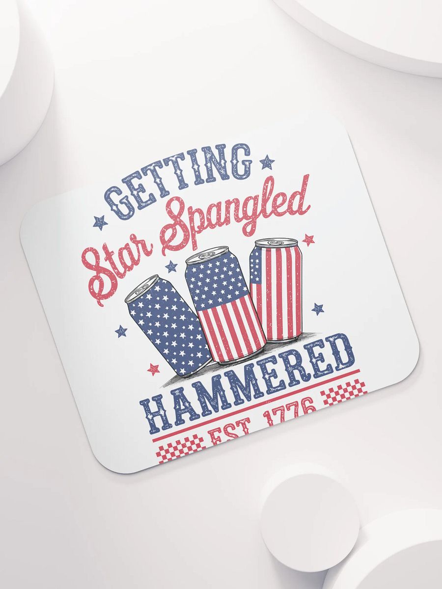 Star Spangled Hammered Mouse Pad product image (7)