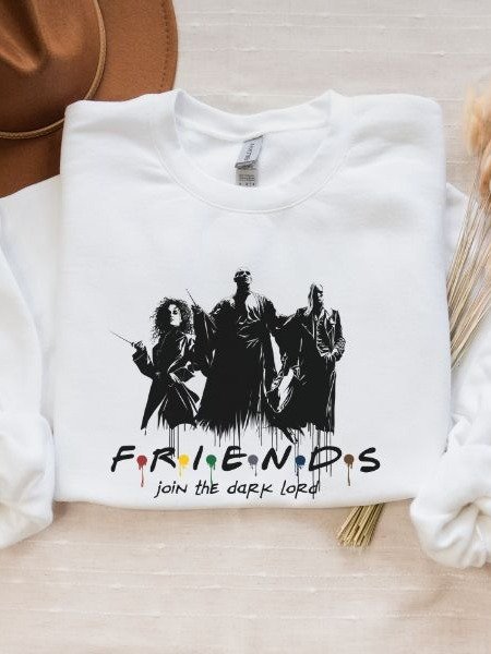 Friends join the Dark Lord Halloween Fall Sweatshirt product image (26)