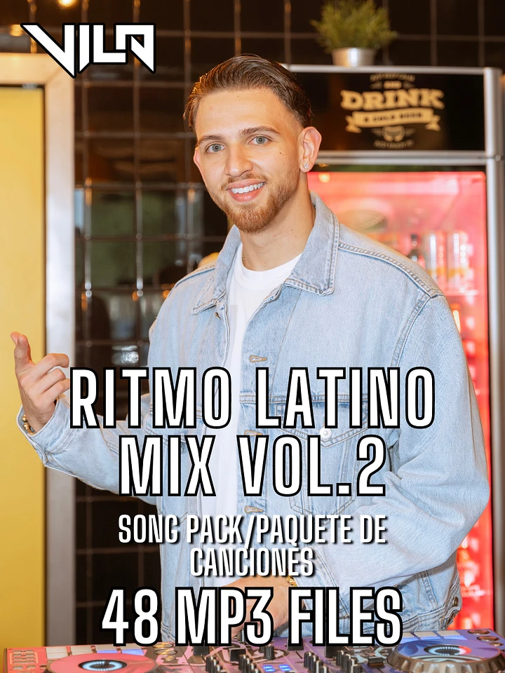 Ritmo Latino Mix (Vol.2) - Song Pack/Paquete de Canciones (48 Songs/Canciones) product image (1)