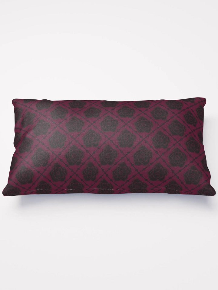 Maroon Hellebore Pillow product image (3)