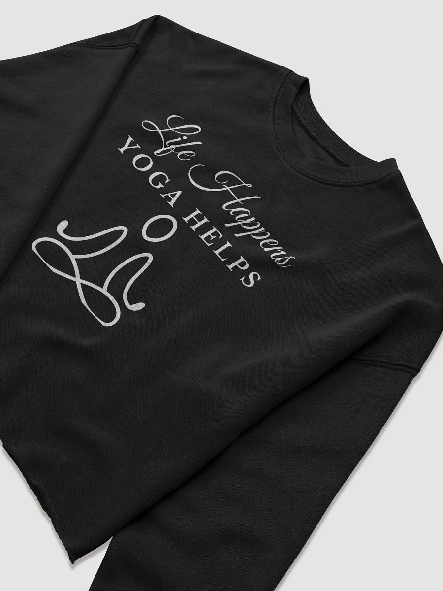 Life Happens Yoga Helps Crop Sweatshirt product image (25)