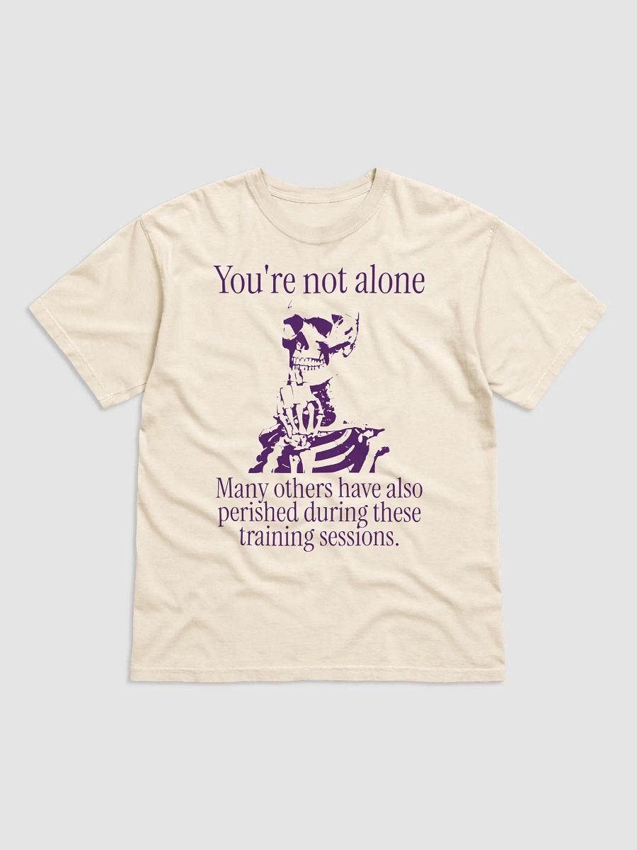 Contemplative Skeleton T-Shirt product image (1)