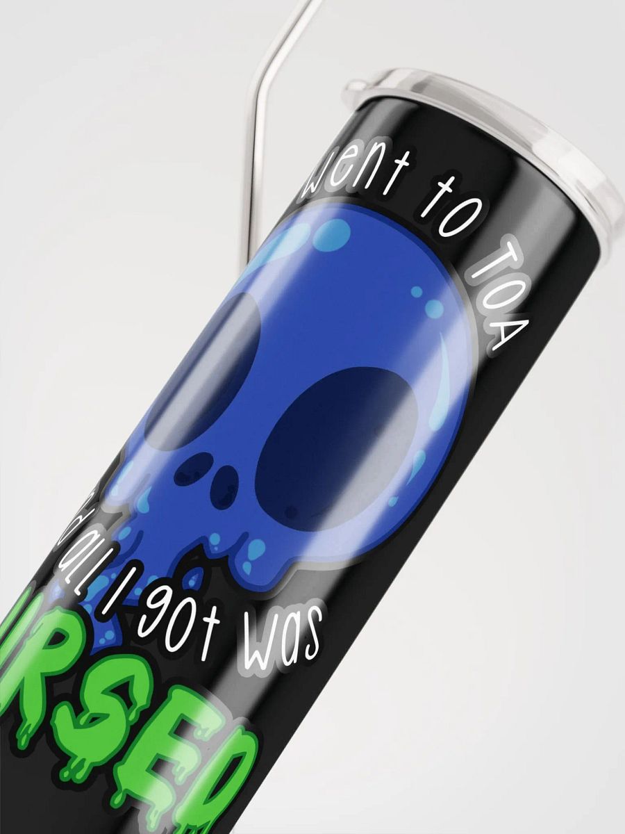 All I Got Was Cursed - Shaman - Tumbler w/Straw product image (5)