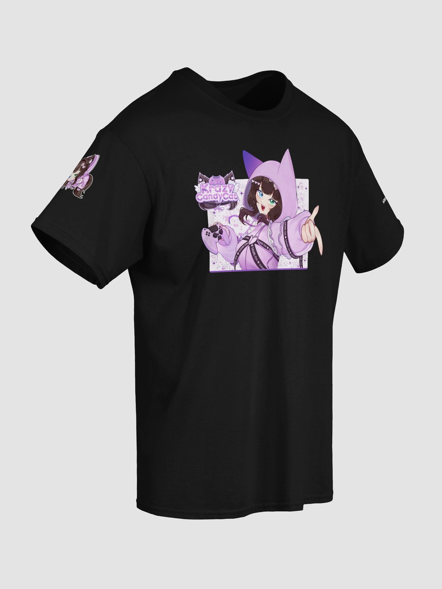 KrazyCandyCat Gamer T-Shirt product image (20)